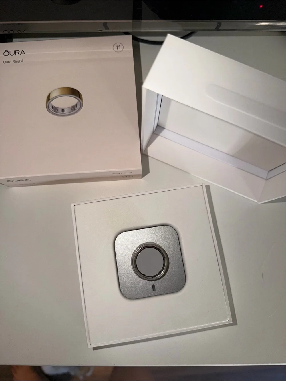 ŌURA Ring 4 - Gold (Size 11)